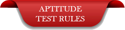 JATC aptitude test rules